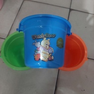 Shinpo SIP 105 1.5 Liter Mini Bucket Shinpo 1/ 2 Gallon Bucket Hand Washing Bucket/