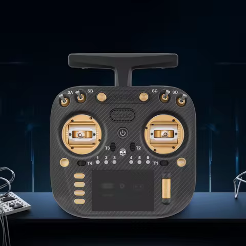 New Original TX15 Max 3.5inch IPS Touchscreen Radio Controller ExpressLRS With AG02 CNC Hall Gimbal 