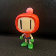 復刻紅色炸彈人 彈珠人 扭蛋模型公仔 Bomberman toy figure red
