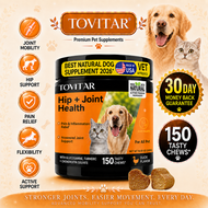 🔥Tovitar® Joint Health + Multivitamin Soft Chews for Dogs & Cats – 150 Soft Chews | Supports Mobilit