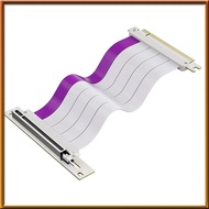 [chasoedivine.] Graphic Card Extension Line PCIE4.0 Rotor X16 Rotor 16X Desktop Computer Horizontal 