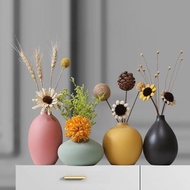 Ceramic Small Vase Home Living Room Decorations Entrance Flower Arrangement Simple Art Desktop TV Sh