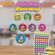 🌈280PCS🌈 STICKER REWARD GANJARAN PELAJAR / MURID SEKOLAH / GURU SEKOLAH / TUISYEN / STUDEN / MOTIVAS