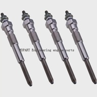 600-815-1340 6008151340 4 PCS Glow Plug For Komatsu 4D95S 4D95 4D94 4D95L Engine