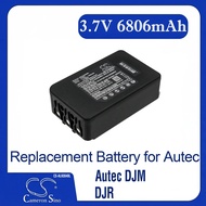 Cameron Sino Replacement Battery for Autec  Autec DJM, DJR, FJM, FJR, Fits P/N LPM04,R0BATT00E12A0