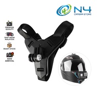 Full Face Helmet Chin Mount Holder Motorcycle Helmet Chin Stand Camera Accessories for GoPro DJI Osmo Action ST-263