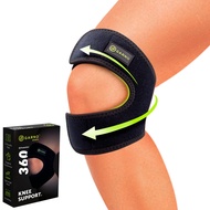 GARNO Knee Brace for Pain Relief by Meniscus Tear, MCL, Arthritis, ACL, Osgood Schlatter, Compressio