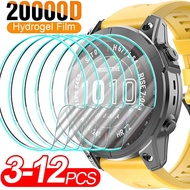 For Garmin Fenix 8 HD Ultra Clear Soft Hydrogel Films - Full Cover Scratch Resistant Screen Protecto