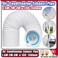 【SG local send】ReadyStock - Air Conditioner Hose Portable Exhaust Vent with 5.1"/5.9" Diameter - 1.5M/2M/3M portable aircon hose Duct Extension Pipe Telescopic Flexible Air Conditioner