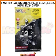 FASSTEK RACING ROCKER ARM YAMAHA Y15ZR LC135 HEAD 27/24 28/25 ROCKER ARM RACING
