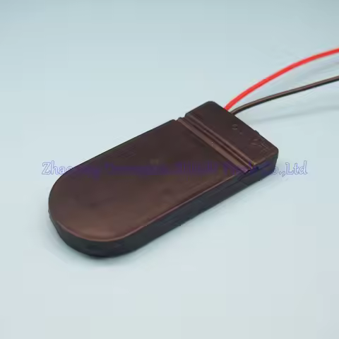 50Pcs CR2032 Button Battery Holder 6V For 2Pcs 2032 Button Batteries Flip Cover With Switch