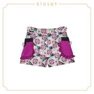 KLOSET Printed Shorts With Puff Pockets (SH18-P002) กางเกงขาสั้น พิมพ์ลาย