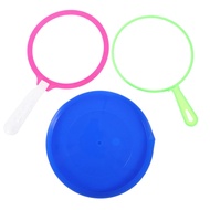 3pcs Bubble Circle Tool Bubble Maker Blower Set Fun Toys For Kids (random Color) Bubble Ring Set Bub