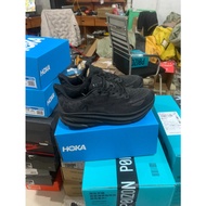 2023New HOKA ONE ONE Clifton 9 Shock Absorption All black Running shoes Men's and women's shoes