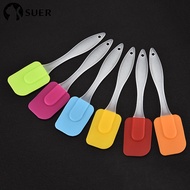 SUER Cooking Silicone Spatula Pastry Tools Cake Cream Butter Fondant DIY Kitchenware Peeling Knifes Baking Scraper