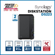 Synology DiskStation DS223 2-Bay NAS Enclosure