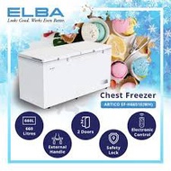 New : Elba 660L NET 508L Chest Freezer With Electronic Control R290 Refrigerant ARTICO EF-H6651E(WH)