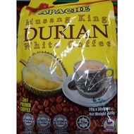 Apache Ipoh Premium Musang King Durian Special 3 in 1 Premix White Coffee 30 Sticks x 20g (600g)