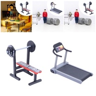 KOZEEY Miniature gym equipment, furniture, toys, decorations, gym accessories