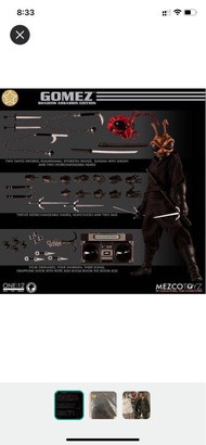 Mezco One:12 Collective Gomez Shadow Assassin Asia Goal Exclusive Black Ant Ninja 黑蟻忍者 //// Hasbro s