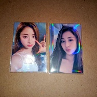 Pc photocard huh yunjin le sserafim showcase sc bene lucky draw ld soundwave
