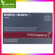 PROFERTIL富精多 男性機能備孕配方60 粒裝 精子健康 男性備孕營養 增強精力 多種維他命 左旋肉鹼 L-穀胱甘肽 輔酶 Q10 鋅硒 歐洲原裝進口 [平行進口] (效期: 08/2027)