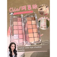 pallet eyeshadow eyeshadow palette Model yang sama seperti Ahn Yujin Spot clio clio dua belas warna 