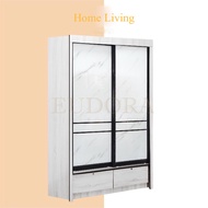 [Siap Pasang] Home Living 4 feet Wardrobe Only / Almari 4 Kaki / 4尺衣橱