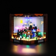 KY Evenly Suitable for Minecraft 21265 Creative Workbench LED Building Block Toy Lighting Lighting L