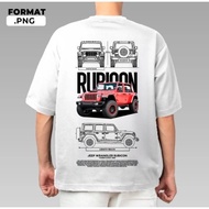 Jeep Wrangler Rubicon Tshirt Jersey