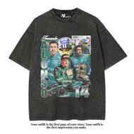 Vega88 *fernando alonso* Oversized t-shirt | Oversized t-shirt | Washed T-shirt | Washing washing | 