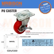 MRBISON PU CASTER C222