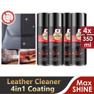 【INSTOCK SG】4 in 1 Multipurpose Leather Cleaner Spray l Coating Wax car and home dual use l Polish high shine