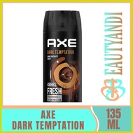 ➩ ◐ ◨ ◹ AXE Body Spray Dark Temptation 135ml - 50ml | Dark chocolate Scent | 48hrs Fresh | Body Spr