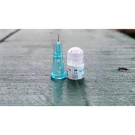 COMBO 5 Sharp green 34G needles for meso injection, shiny injection, pitted scar removal