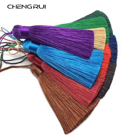CHENGRUI L76,8cm,tassel,silk fringe,craft tassels,fringe for curtain,tassels for jewelry diy,fringe