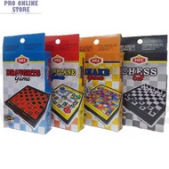 Classic Game Set - Chess/ Snake/ Draughts/ Aeroplane