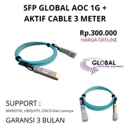SFP GLOBAL AOC 1G + ACTIVE 3 METER CABLE