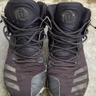 Sepatu Basket Adidas D'Rose 7 Primeknit Black Original