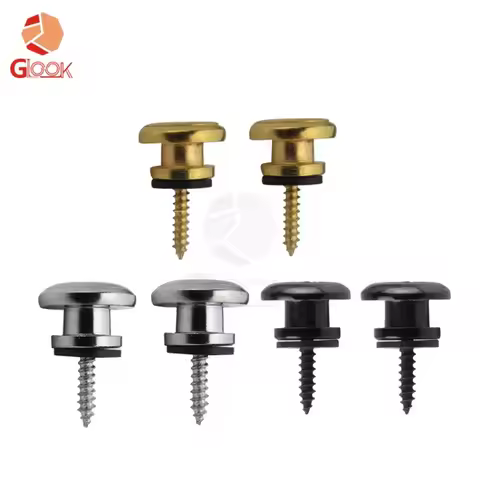 Mushroom Head GuitarStrap Buckle Bass Strap Button Acoustic Acoustic GuitarStrap Staples Electric Gu