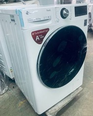 陳列品 🍄 LG 大容量 10.5KG 前置式 洗衣機 F-14105V2W 1400轉 (高轉速） 100%正常 包送貨及安裝 // 洗衣機 * 電器 * 陳列品 * washing machine