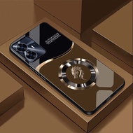 REALME C55 Case Tempered glass back, high quality Pattern