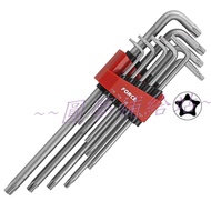 [Dream Supply Station] 9pc-L-Shaped Hollow Star-Shaped Wrench Set/Super Long Star-Shaped Hollow L-Sh