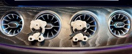 Teddy Bear น้ำหอมปรับอากาศในรถยนต์ตุ๊กตาหมีน่ารัก หอมติดทนนานหนีบติดช่องแอร์ระบายอากาศตกแต่งรถยนต์