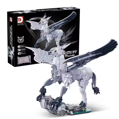 698PCS Hippogriff Magic Creature Building Blocks Model Movie Figures Characters Assembled Toys Chrit