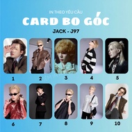 [JACK J97] Card with rounded corners, photocard Jack J97 Trinh Tran Phuong Tuan - Printed on 2 sides