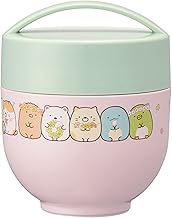 Skater LDNC6AG-A Antibacterial Thermal Lunch Box, Bowl Shape, Lunch Jar, 19.2 fl oz (540 ml), Sumikko Gurashi Cat Brothers