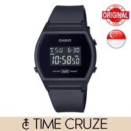 [Time Cruze] Casio LW-204 Black Resin Strap Digital Negative Display Women Watch LW-204-1B LW-204-1B