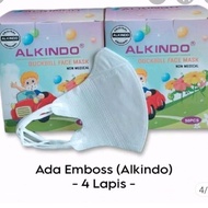 masker duckbill anak alkindo isi 50 pcs