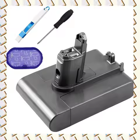A14M 22.2V Replace DC34 Li- Vacuum Battery Adapter+Filter Kit For Dyson DC35 DC45 DC31 DC34 DC44 DC3